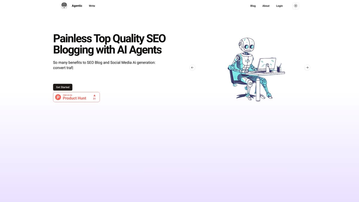 BeAgentic.com screenshot 1