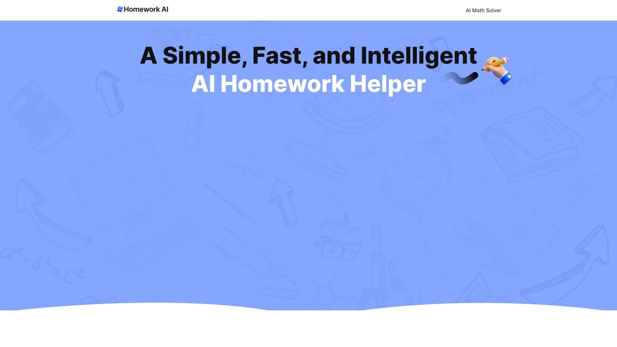 HomeworkAI screenshot 1