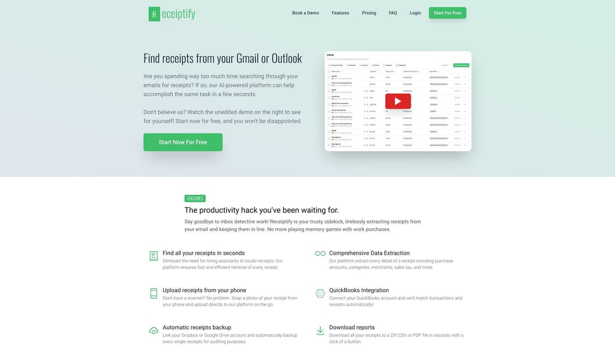 Receiptify screenshot 1