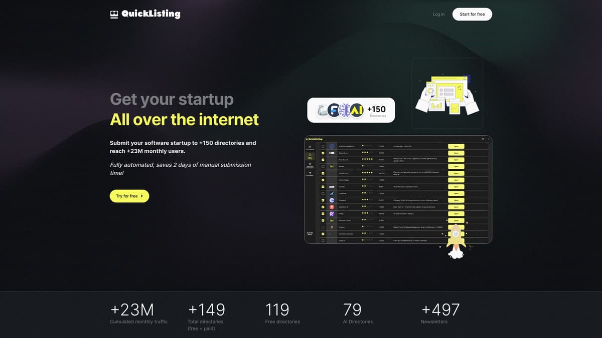 Quicklisting screenshot 1