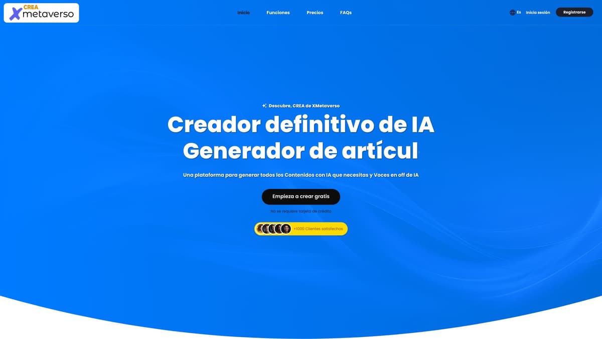 XMetaverso CREA & Academia de Automatización IA screenshot 1