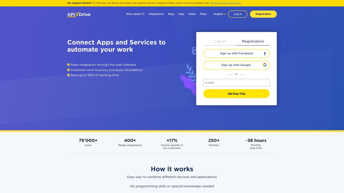 ApiX-Drive screenshot 1