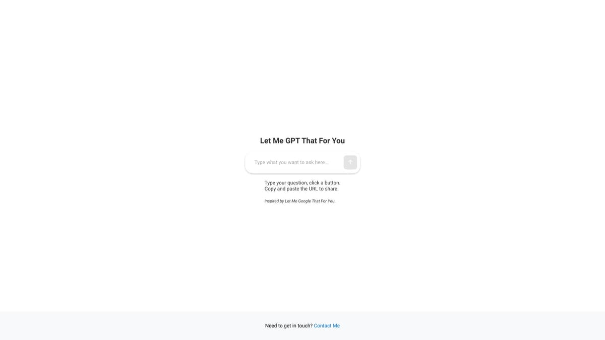 LMGPTTFY screenshot 1