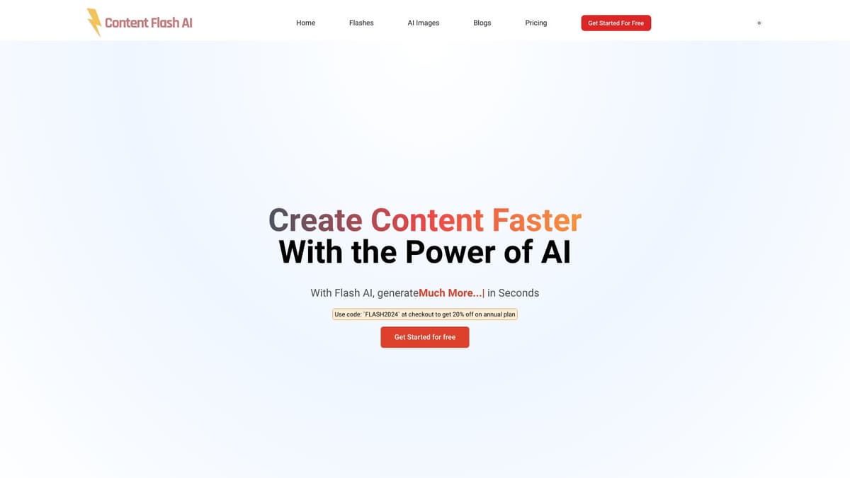 Content Flash AI screenshot 1