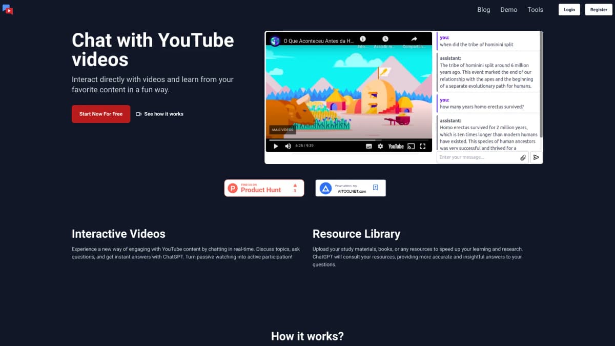ChatTube AI screenshot 1