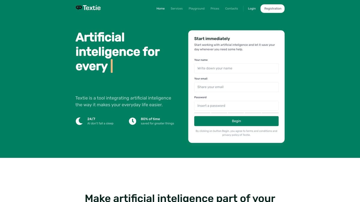 Textie.ai screenshot 1