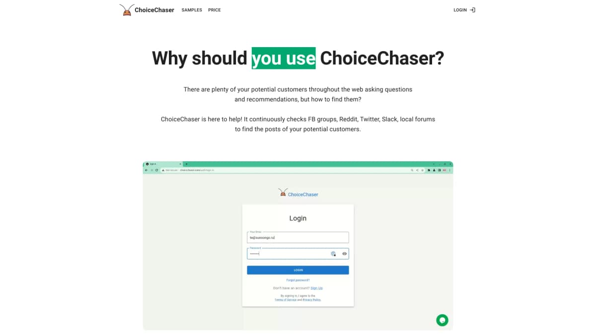ChoiceChaser screenshot 1