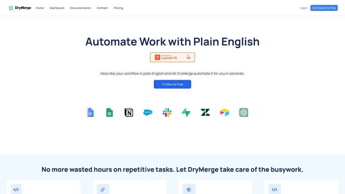 DryMerge screenshot 1