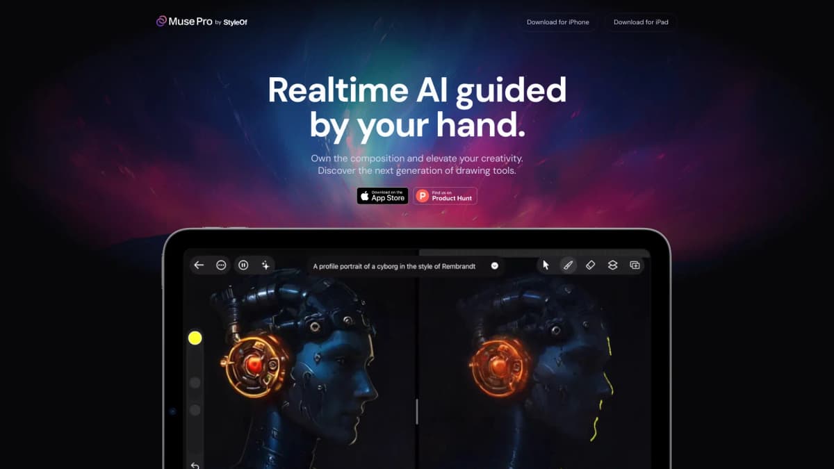 Muse Pro screenshot 1