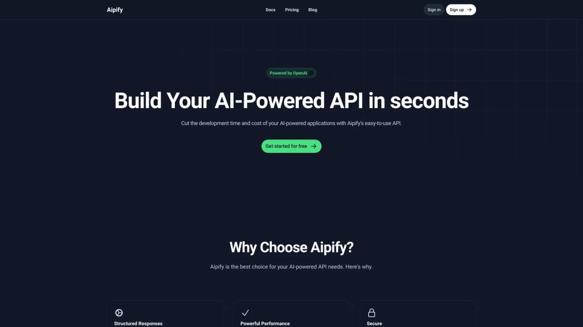 Aipify screenshot 1