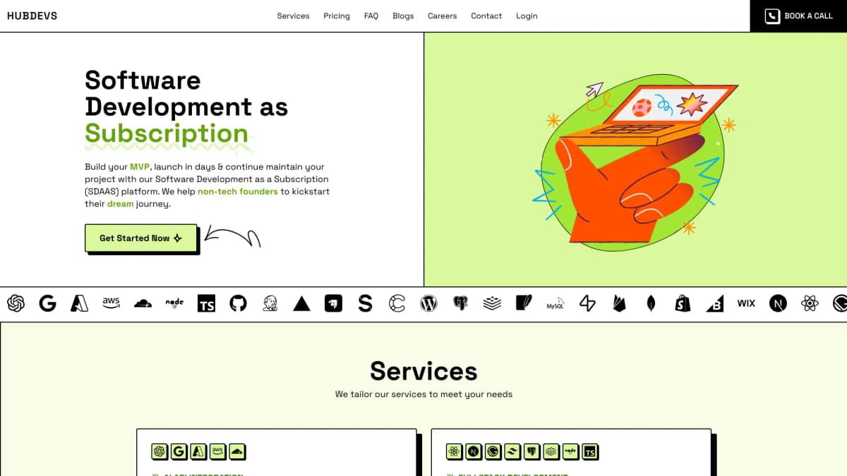 Hubdevs screenshot 1