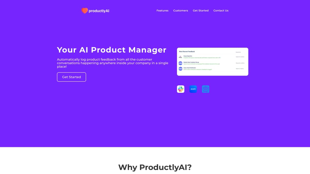 ProductlyAI screenshot 1