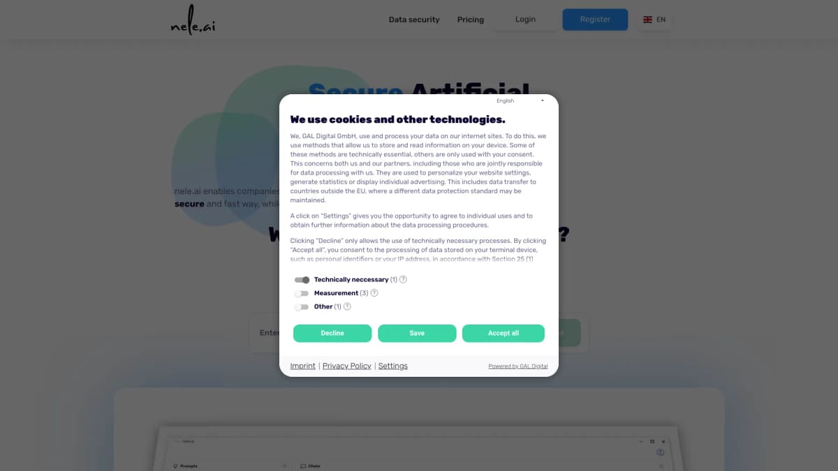 nele.ai screenshot 1