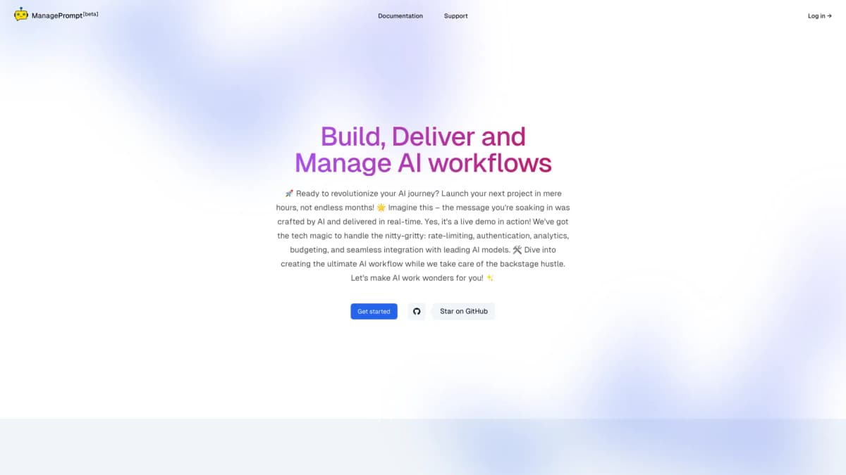 ManagePrompt screenshot 1