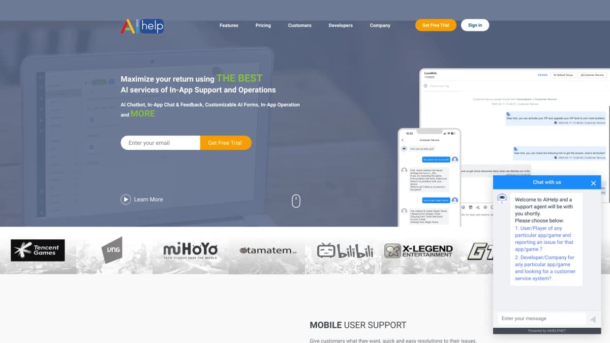 AIHelp screenshot 1