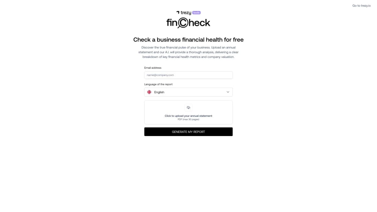 FinCheck by Trezy screenshot 1