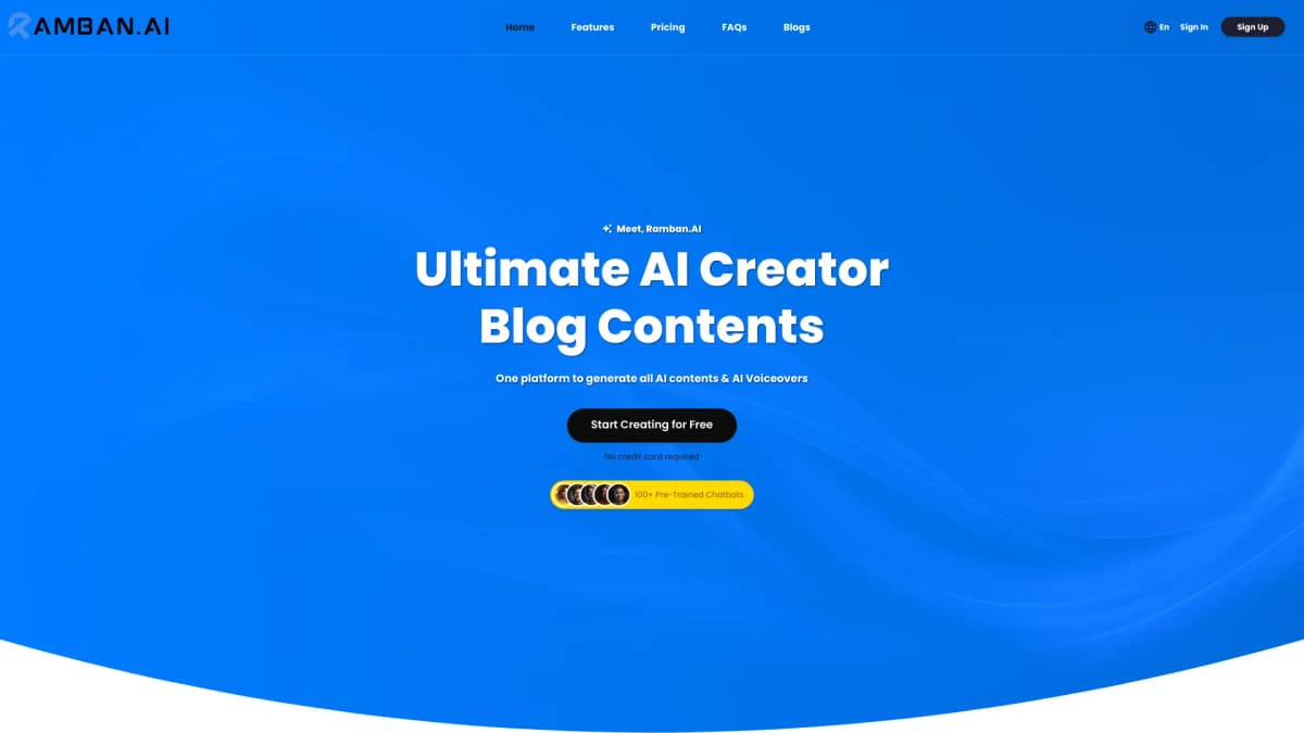 Ramban.AI screenshot 1