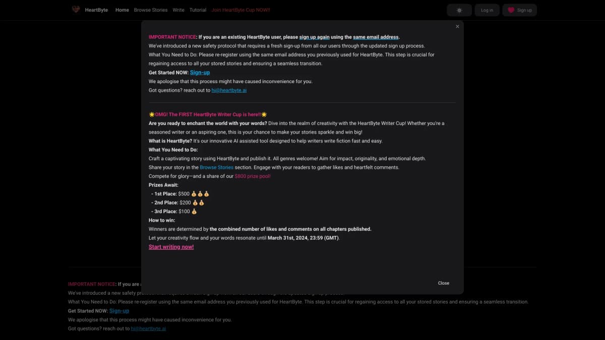 Storio screenshot 1