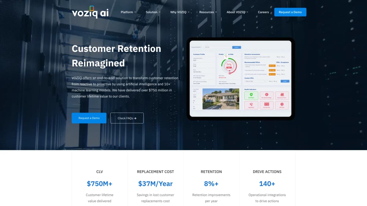 VOZIQ AI screenshot 1
