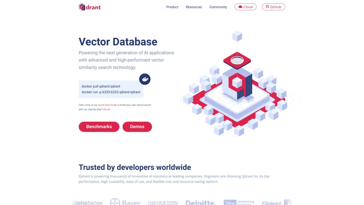 Qdrant screenshot 1