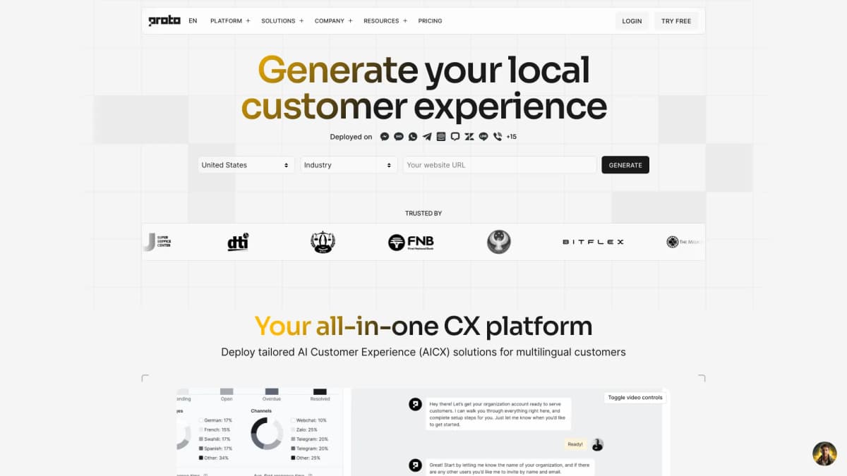 Proto AICX screenshot 1