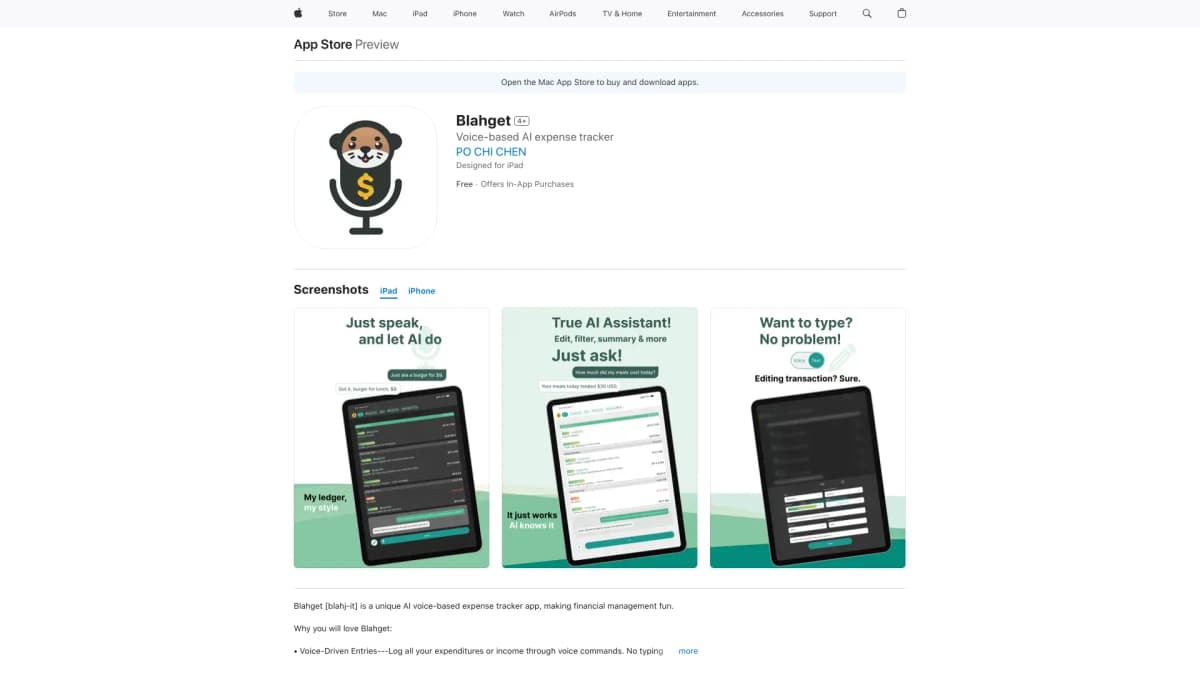 Blahget screenshot 1