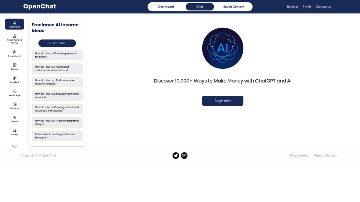 OpenChat AI screenshot 1
