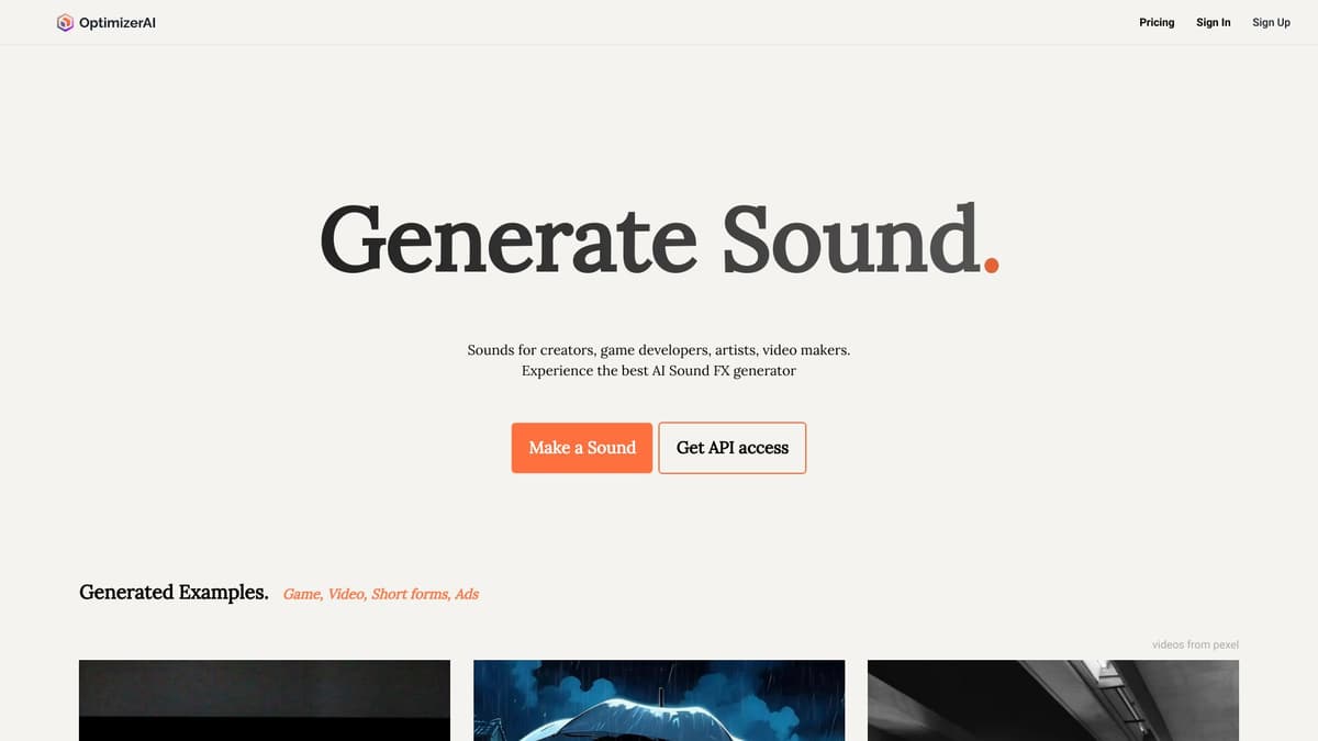 OptimizerAI screenshot 1