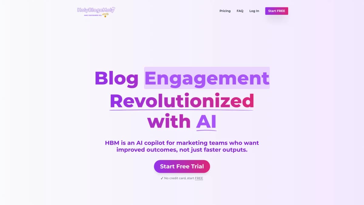HolyBlogoMoly screenshot 1