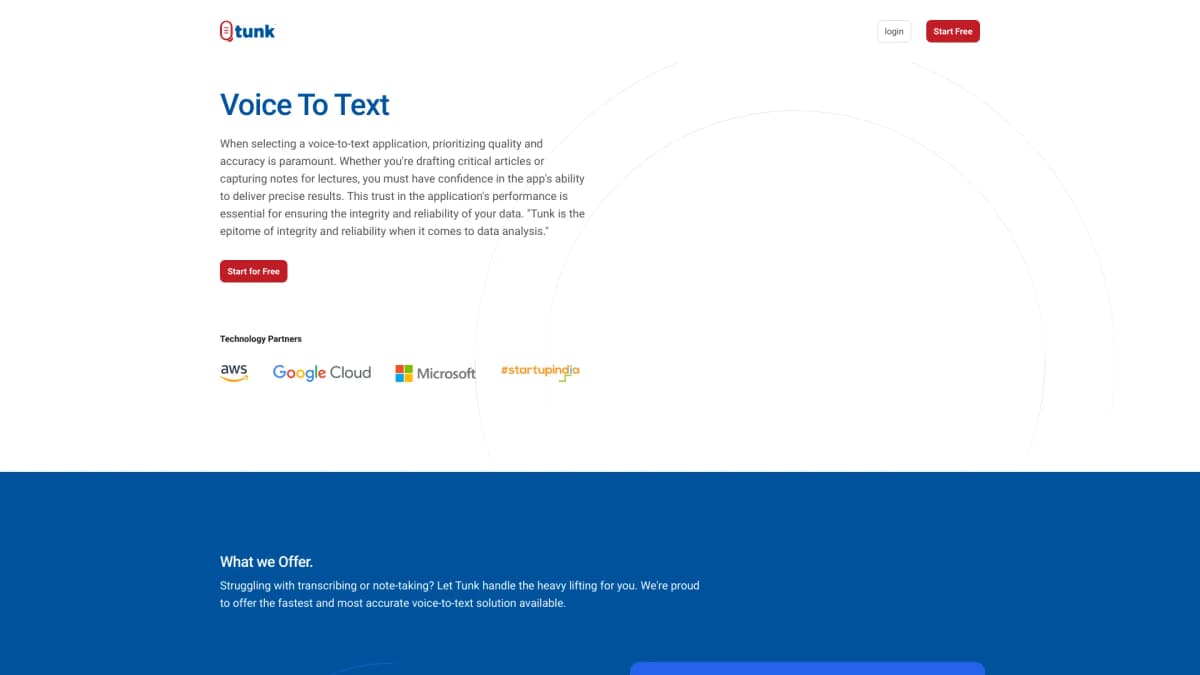 Tunk.AI screenshot 1
