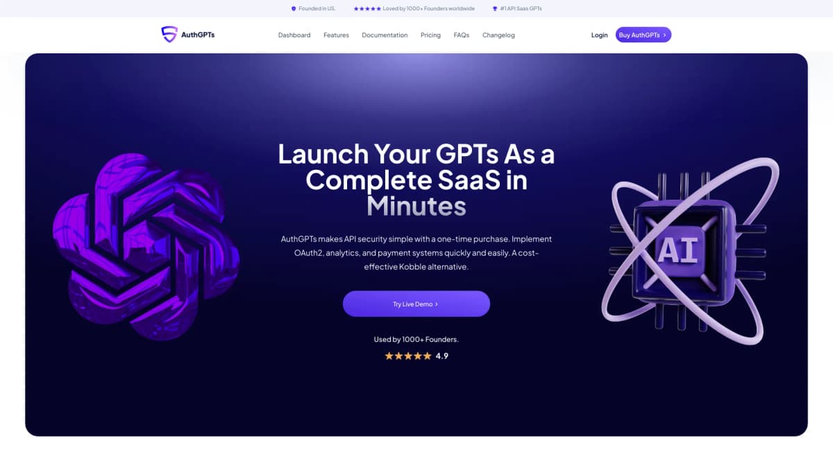 AuthGPTs screenshot 1