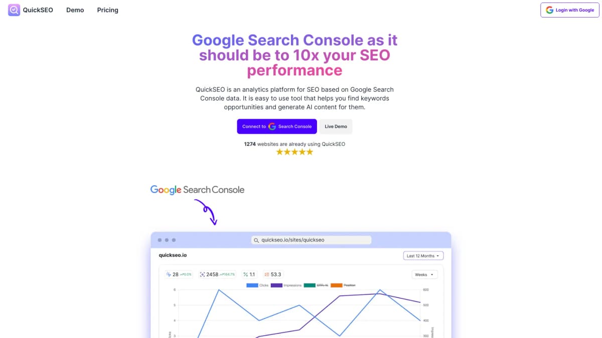 QuickSEO screenshot 1