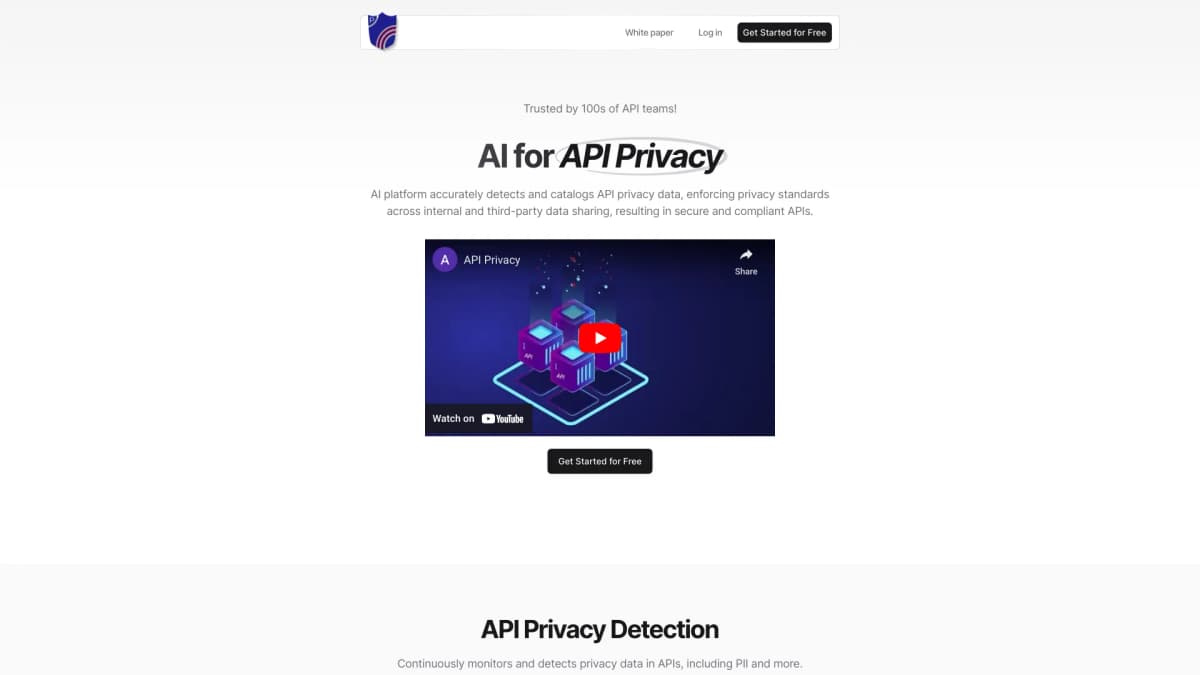 API Privacy screenshot 1