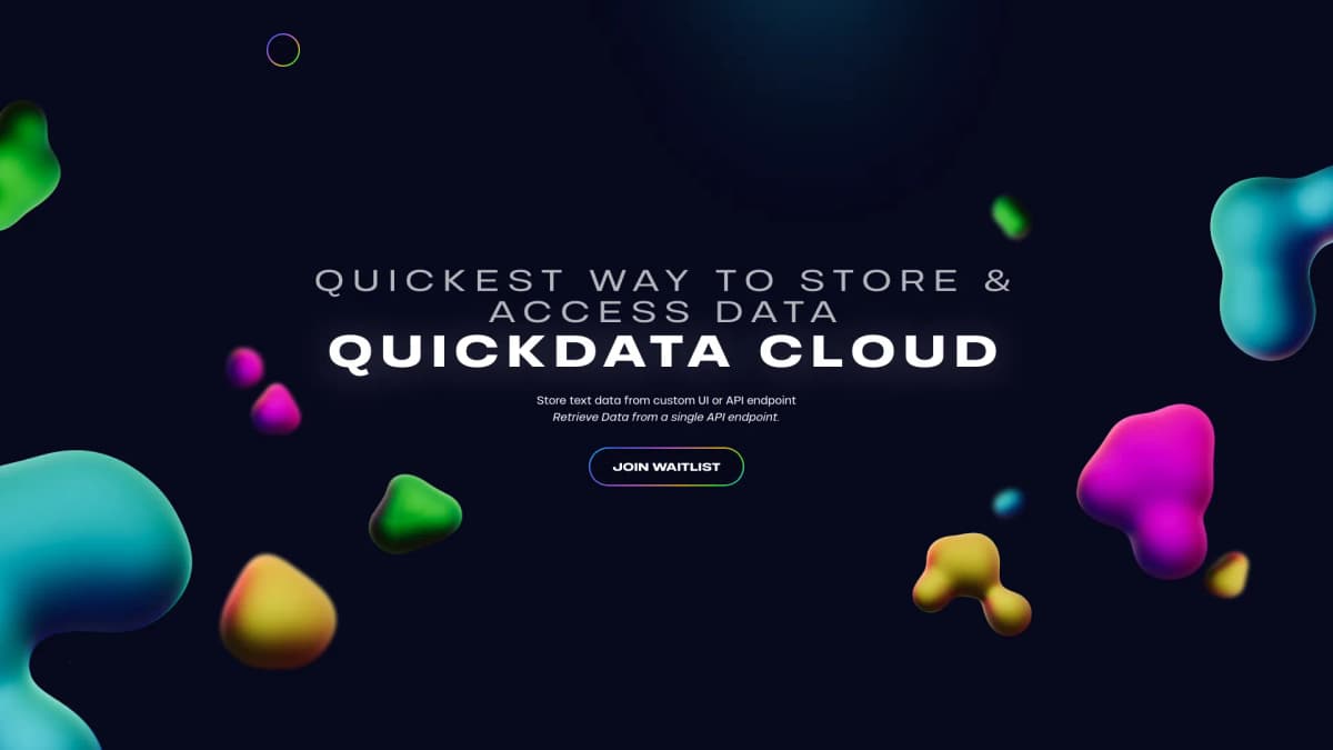 QuickData Cloud screenshot 1