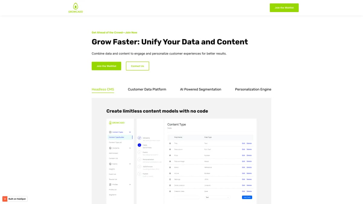 Growcado screenshot 1