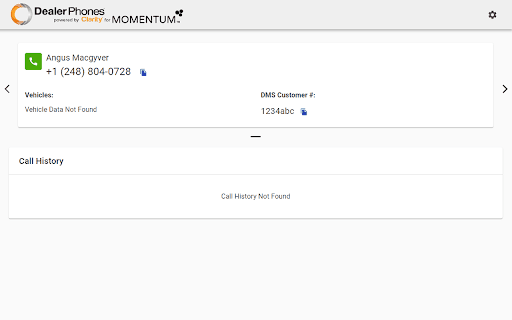 Momentum CRM screenshot 1