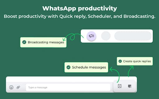 WhatsAppTM Web Enhancement screenshot 1