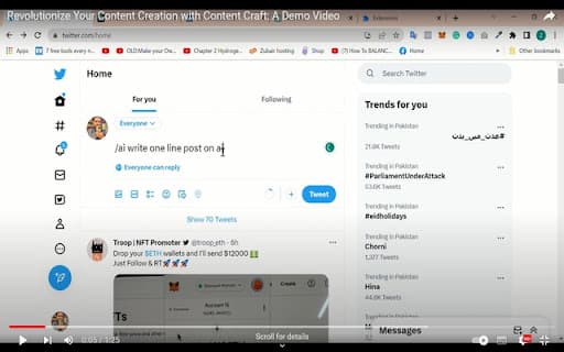 AI-powered writing assistant screenshot 1