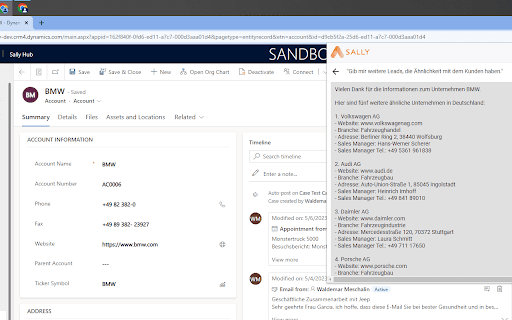Sally SalesAI screenshot 1