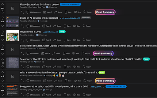 Reddit Comment Analyzer screenshot 1