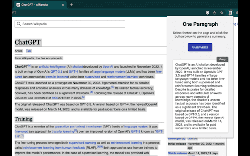 One Paragraph screenshot 1
