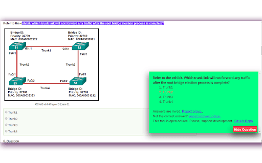 NetAcad Assessment AutoSolver screenshot 1