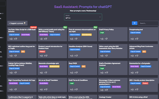 SaaS Assistant screenshot 1