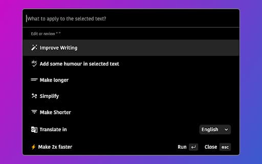ChatGPT Chrome Extension screenshot 1