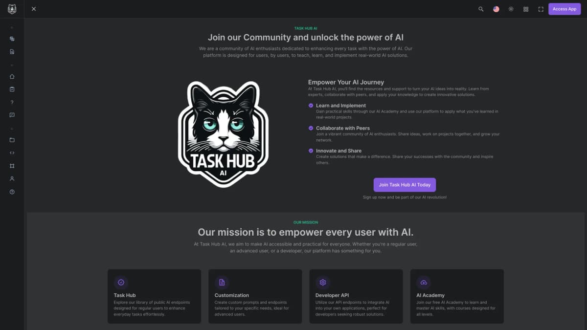 Task Hub AI screenshot 1