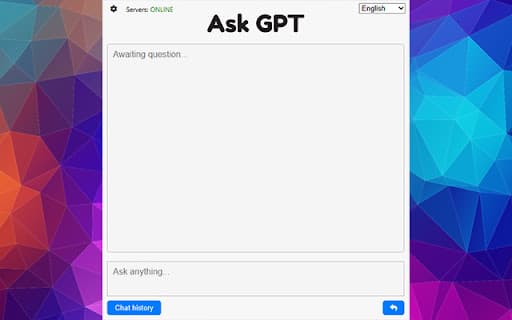 ChatGPT Chrome Extension screenshot 1