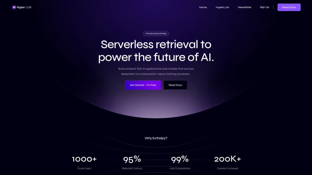 HyperLLM screenshot 1