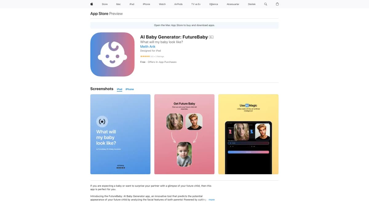 AI Baby Generator: FutureBaby screenshot 1