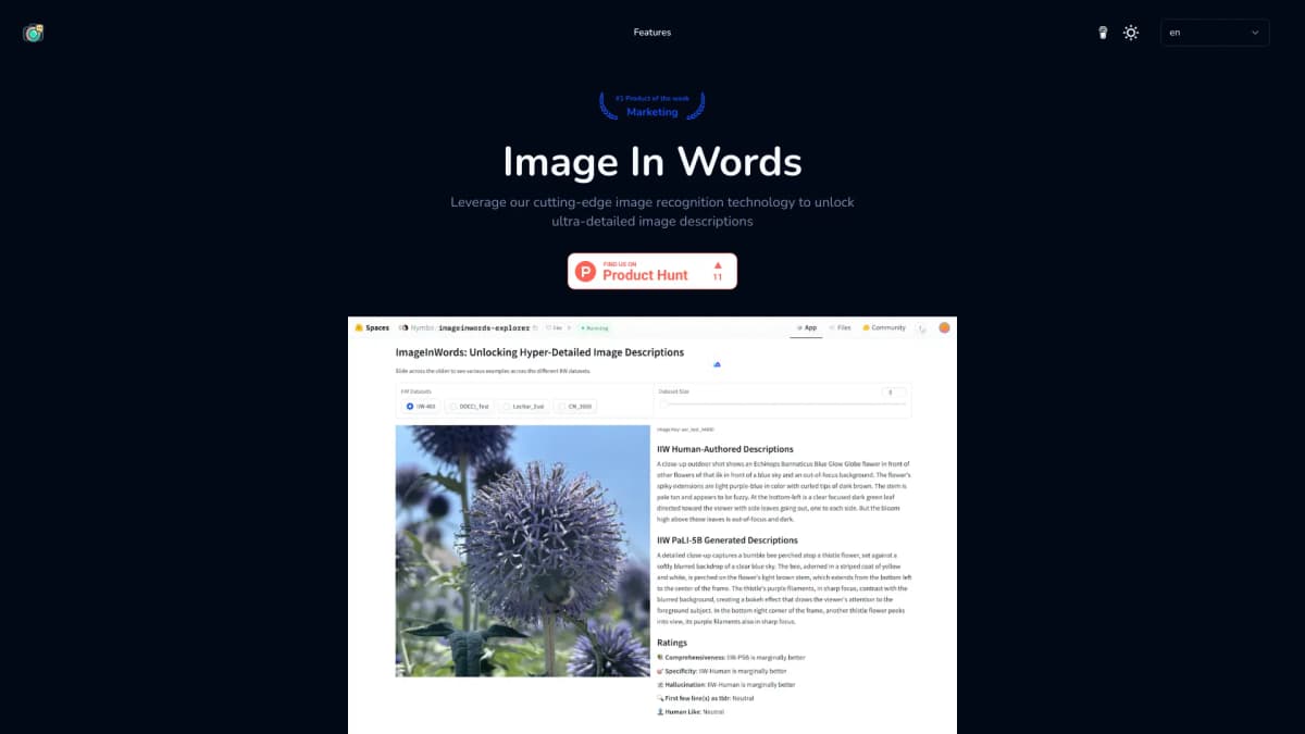 Image In Words screenshot 1