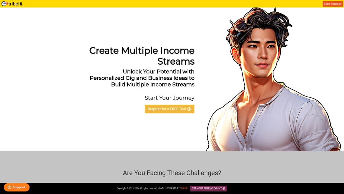 Tribefii screenshot 1